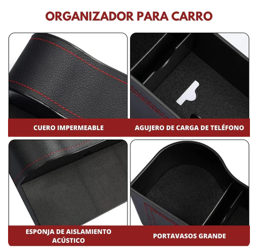RIDEORGANIZER™ Set de organizadores para carro