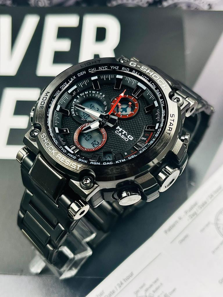 Casio MT-G™ – Poder, estilo y tecnología en tu muñeca