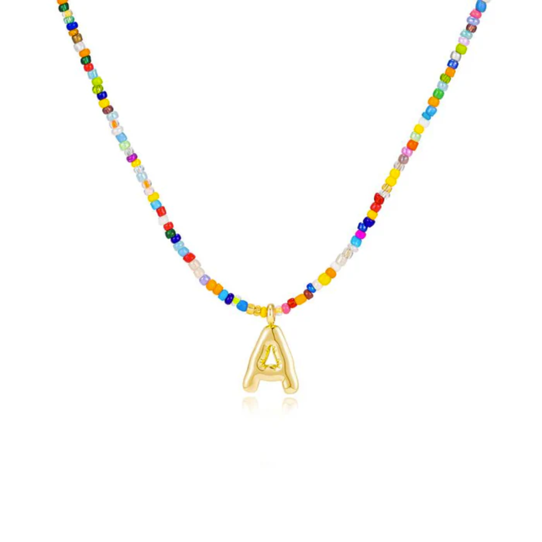 Initial Glow™ Tu Collar Personalizado y Colorido