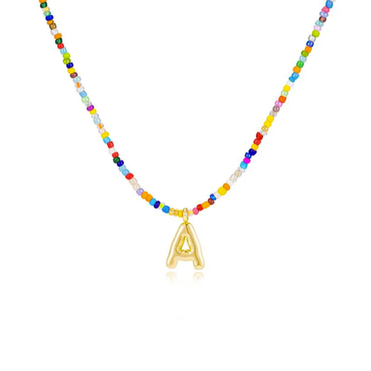 Initial Glow™ Tu Collar Personalizado y Colorido