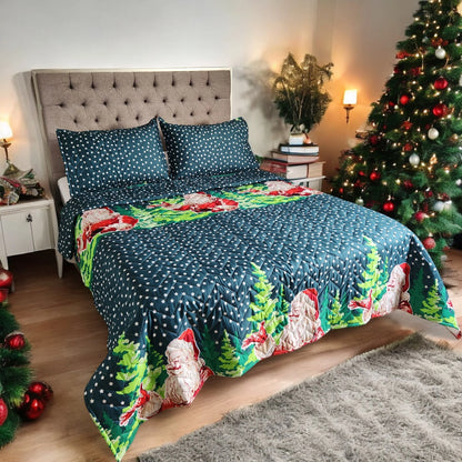 ChristmasBed™ Edredón Unifaz Navideño para Cama Doble