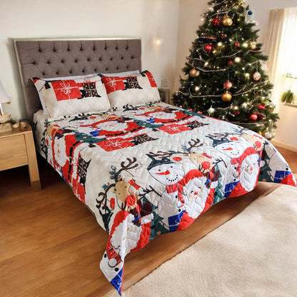 ChristmasBed™ Edredón Unifaz Navideño para Cama Doble
