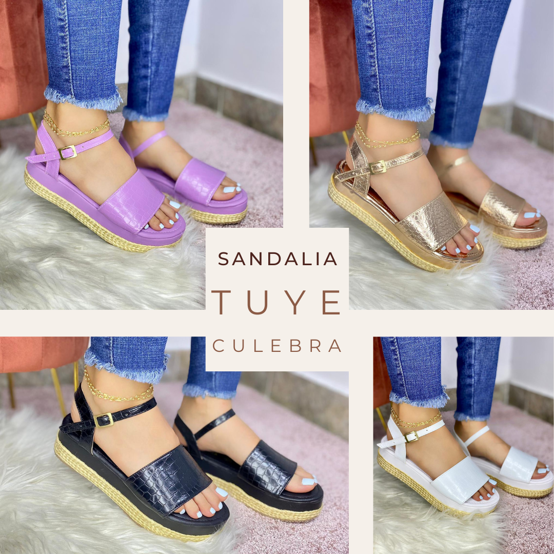 Sandalias YUTE CULEBRA