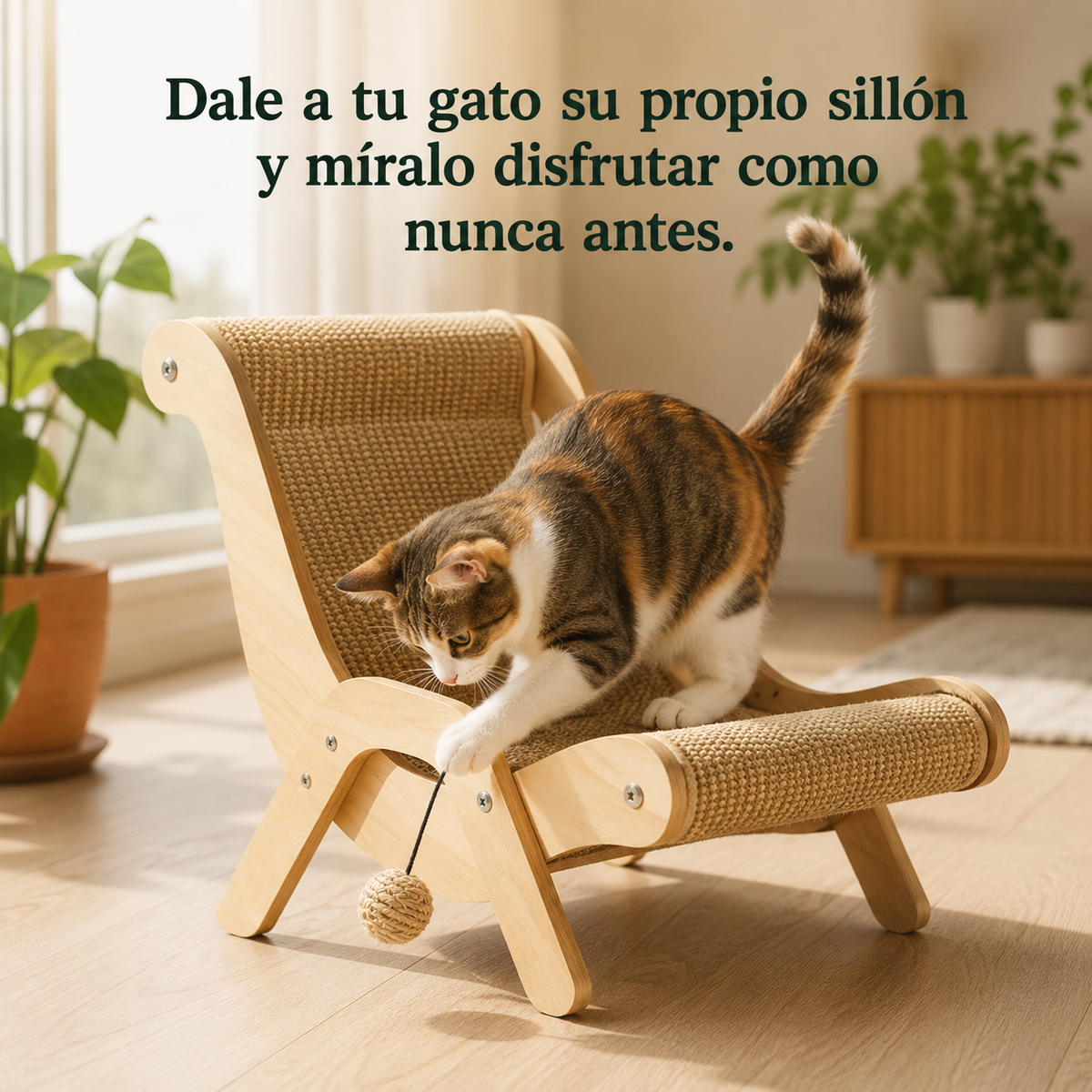 RASCADOR SISAL PARA GATOS™