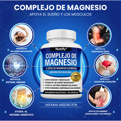 Complejo de Magnesio – Vitalidad, Calma y Sueño en Equilibrio
