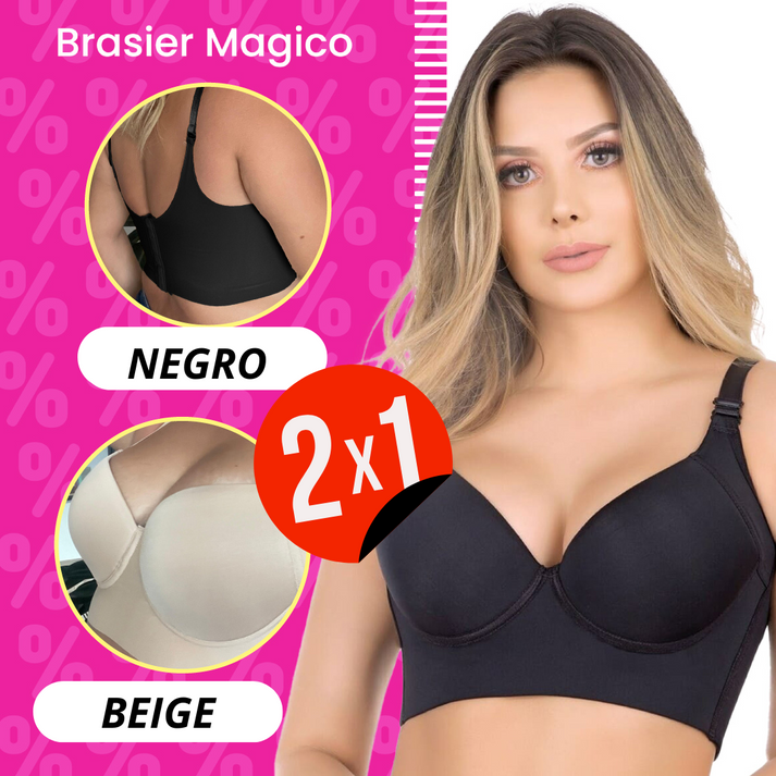 2X1 EsbeltaBra™ Dúo Brasier Mágico ( Negro y Beige )