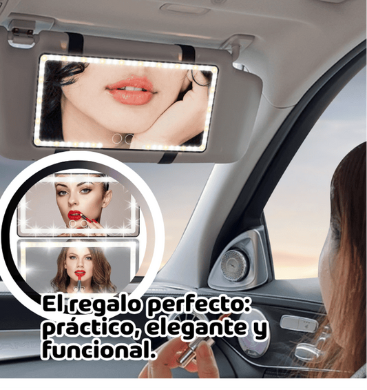 AutoGlam™ Espejo Led Para Auto