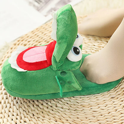SnuggleSteps™ Pantuflas de Cocodrilo y Cinnamonroll
