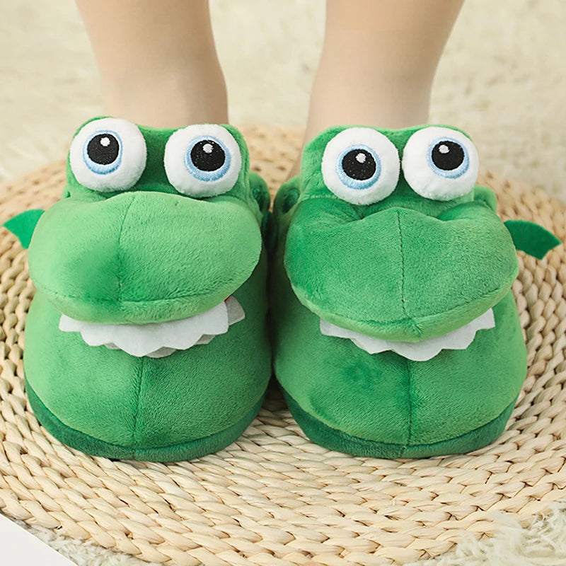 SnuggleSteps™ Pantuflas de Cocodrilo y Cinnamonroll
