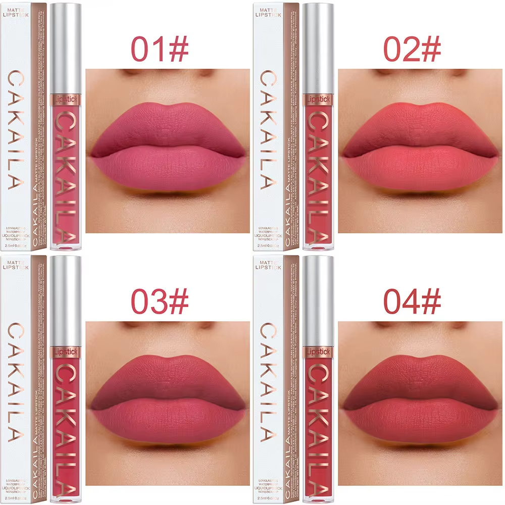MatteLips™ Set x6 Labiales Líquido Matte