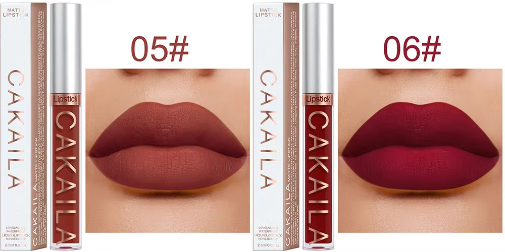 MatteLips™ Set x6 Labiales Líquido Matte