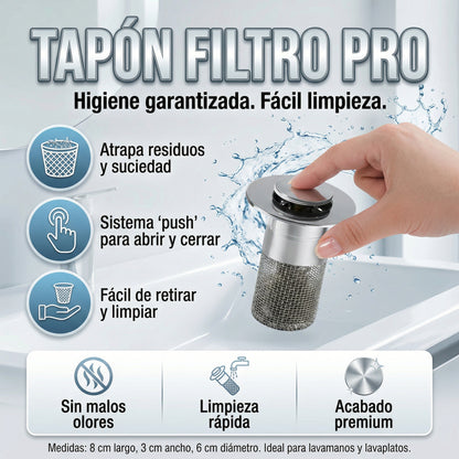 Tapón Filtro Acero Inoxidable DuoBlock Steel®