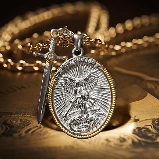 Medalla y Espada de Protección de San Miguel Arcángel