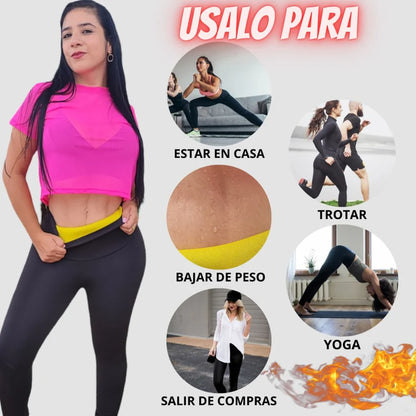 LEGGINS FAJA QUEMADOR DE GRASA CON NEOPRENO™