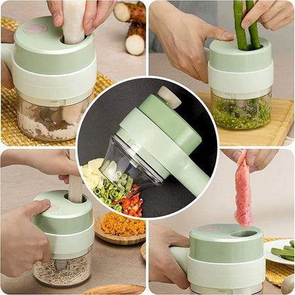 PICADOR ELÉCTRICO PORTATIL 🥦🧄🥬