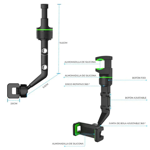 SOPORTE PARA CELULAR 360° 📱📱📱