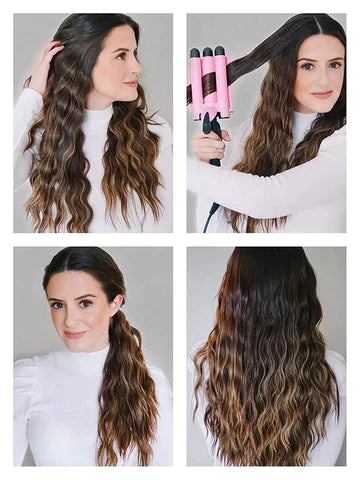 PINZA RIZADORA ONDAS DE SIRENA 🧜‍♀️🧜‍♀️🧜‍♀️